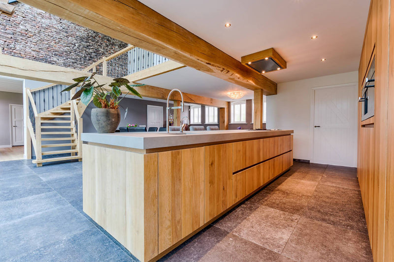 Op maat gemaakte keuken in woonboerderij-Van Der Cruijsen Interieurbouw-alle,Keuken-Op maat gemaakte keuken in woonboerderij -OBLY