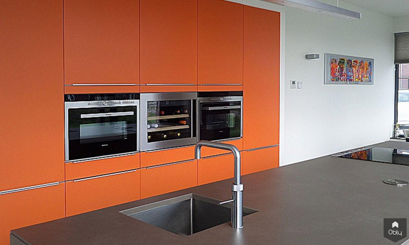 Open Keuken met zicht op Tuin-Keukenarchitectuur Midden Brabant-alle,Keuken-OBLY