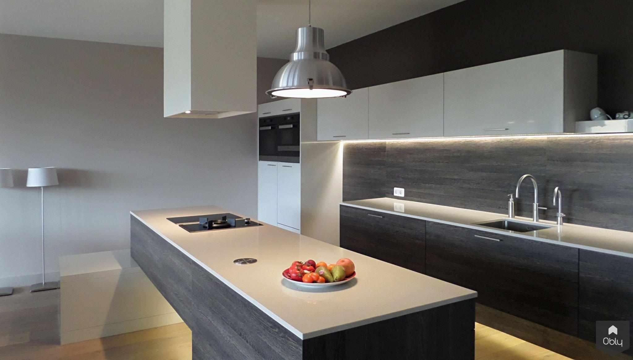 Open keuken in appartement-Keukenarchitectuur Midden Brabant-alle,Keuken-OBLY