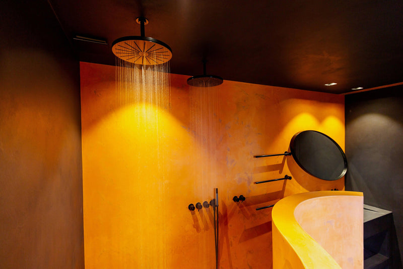 Oranje en zwarte badkamer makeover-OBLY-badkamer, T-Oranje en zwarte badkamer makeover-OBLY