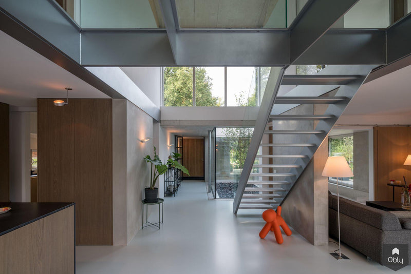 Patio Huis-Bloot Architecture-alle,Woonkamer-OBLY