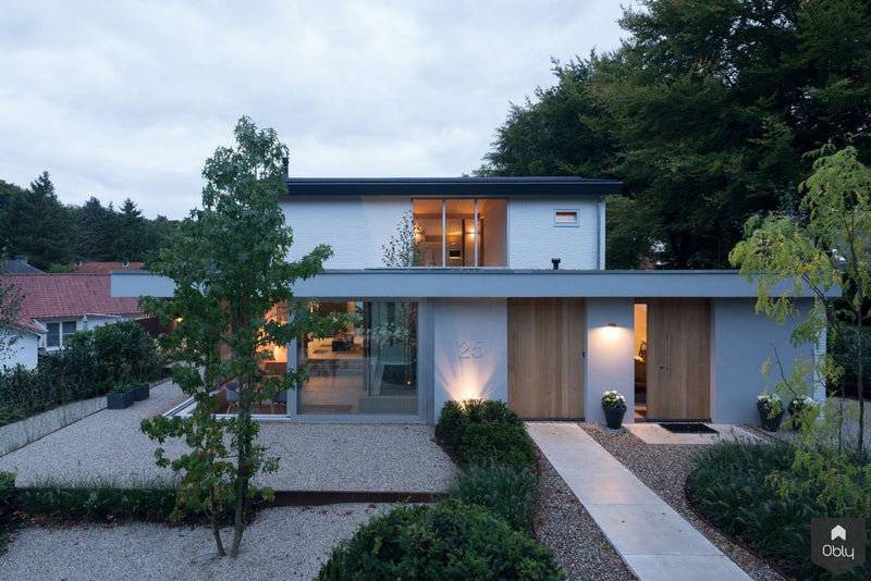 Patio Huis-Bloot Architecture-alle,Woonkamer-OBLY