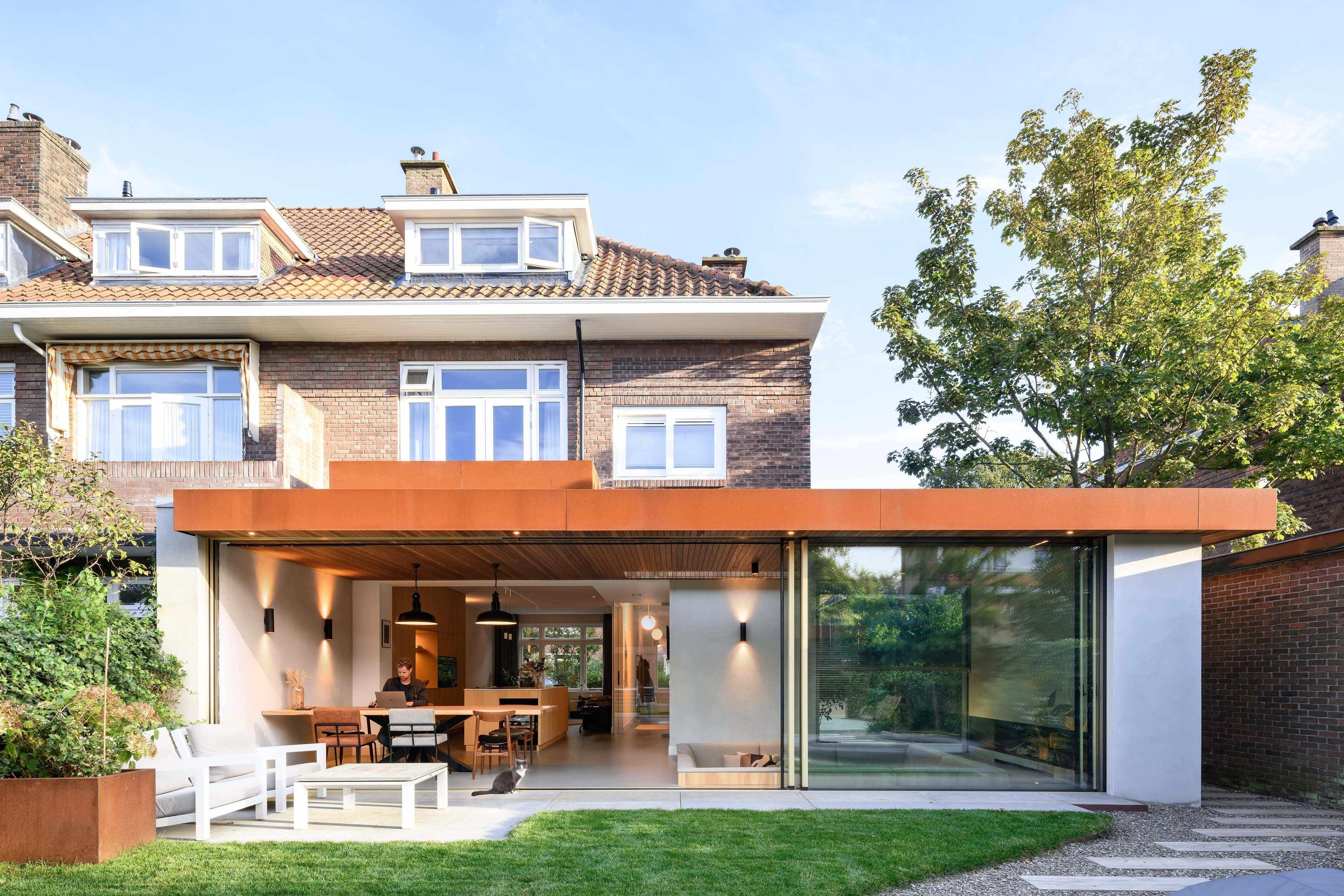 Pit House-Bloot Architecture-Woonkamer-OBLY