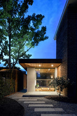 Pit House-Bloot Architecture-architectuur woning,glazen gevel,moderne woning,Woonkamer-OBLY