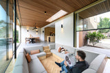 Pit House-Bloot Architecture-architectuur woning,glazen gevel,moderne woning,Woonkamer-OBLY