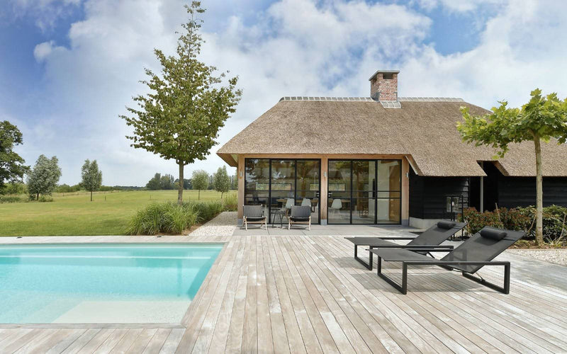 Prestigieus poolhouse met stalen buitendeuren-Stalendeurenhuys-alle,Woonkamer-OBLY