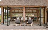 Prestigieus poolhouse met stalen buitendeuren-Stalendeurenhuys-alle,Woonkamer-OBLY