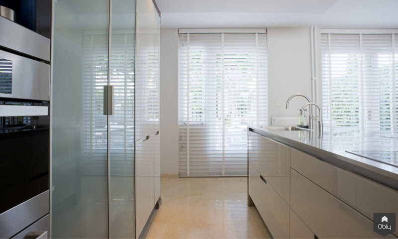 RVS keuken met wit hoogglans-Keukenarchitectuur Midden Brabant-alle,Keuken-OBLY