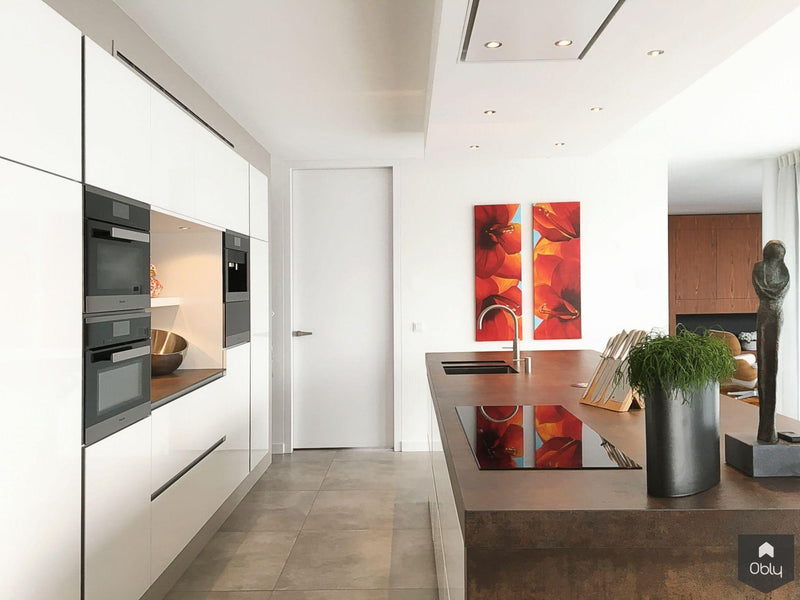 Rational keuken in modern landelijk woonhuis-Keukenarchitectuur Midden Brabant-alle,Keuken-OBLY