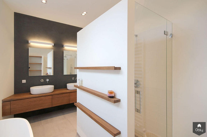 Realisatie badkamer herenhuis Rotterdam-FOAM Architecten-alle,Badkamer-OBLY