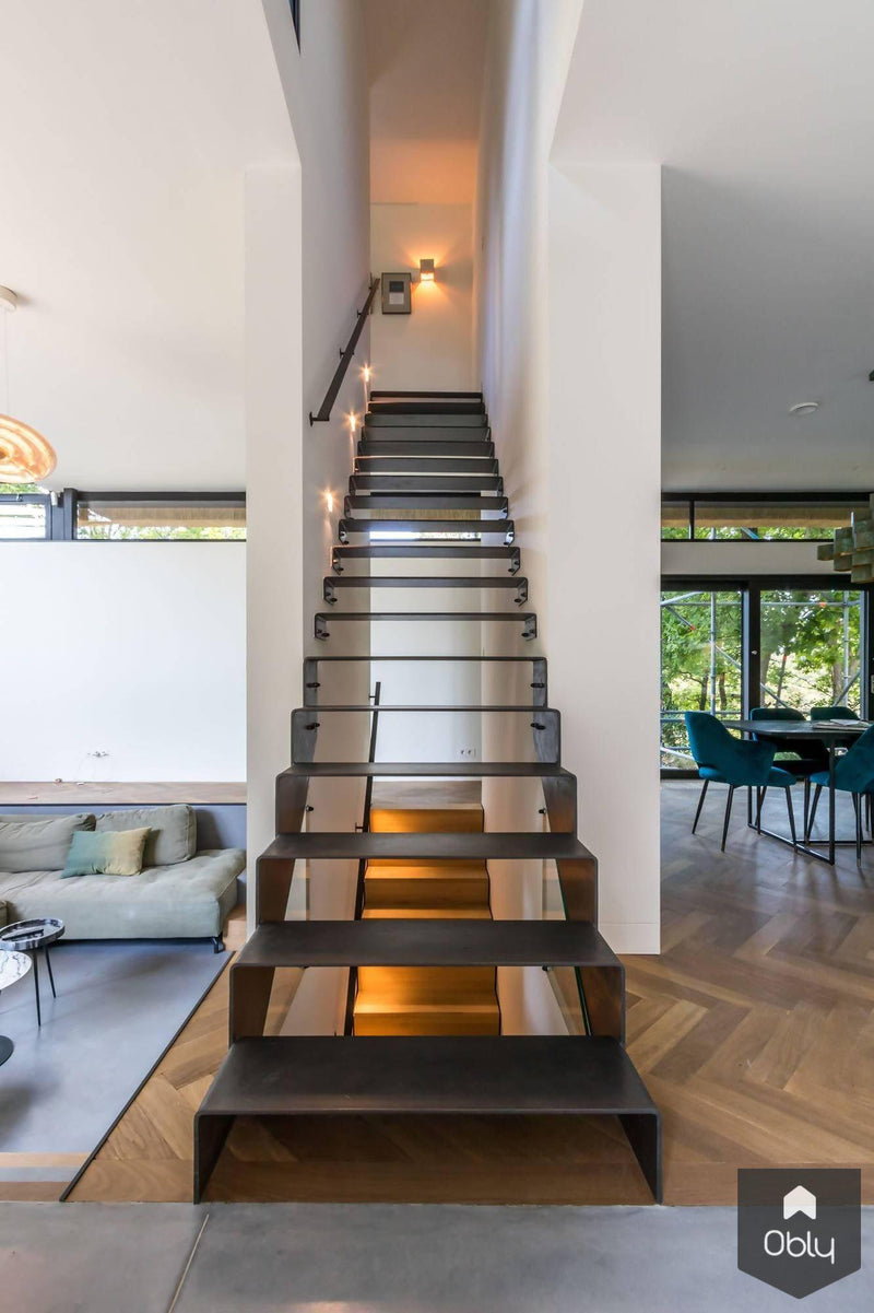 Rechte design trappen-Van Bruchem Staircases-alle,Entree,Entree Hal Trap,Hal,Trap-Rechte design trappen | OBLY.com-OBLY