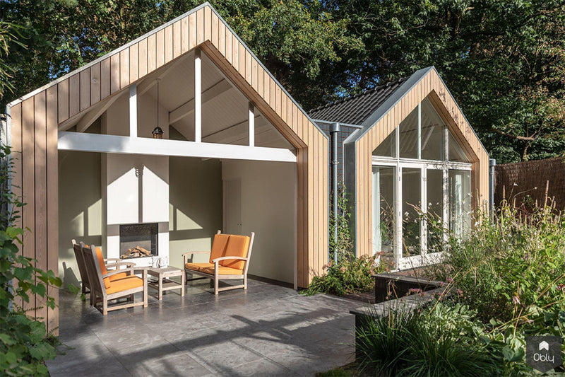 Renovatie bijgebouwen en veranda | Zeist-Kraal architecten-alle,Exterieur-OBLY