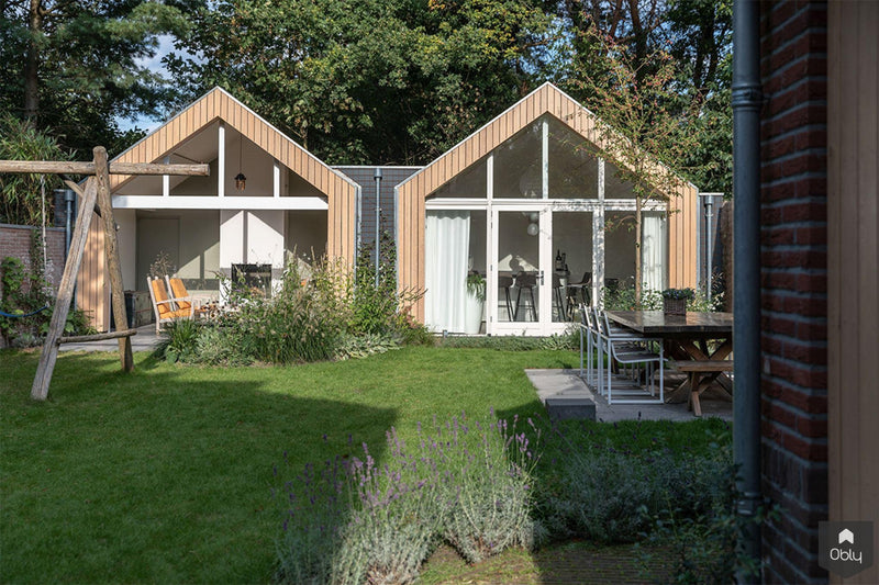 Renovatie bijgebouwen en veranda | Zeist-Kraal architecten-alle,Exterieur-OBLY