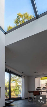 Renovatie bungalow met zwevende dakopbouw en maatwerk keuken-Van Os Architecten-Aanbouw,alle,dakopbouw,lichtinval,minimalistisch design,moderne renovatie,strakke lijnen,zwevend volume-Renovatie bungalow met zwevende dakopbouw | Van Os-OBLY