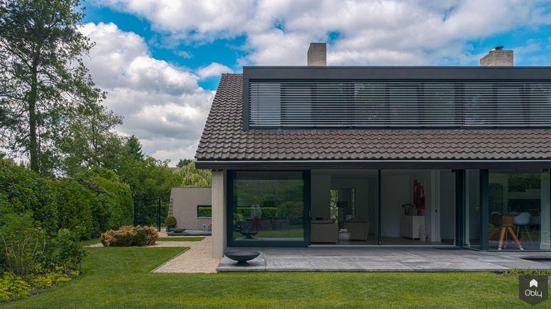 Renovatie en verbouwing villa in Ruitersbos-Van Os Architecten-alle,Woonkamer-OBLY