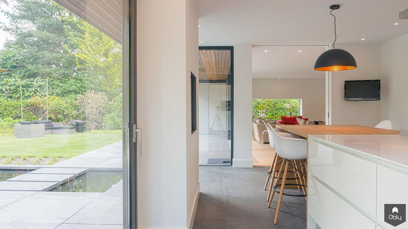 Renovatie en verbouwing villa in Ruitersbos-Van Os Architecten-alle,Woonkamer-OBLY