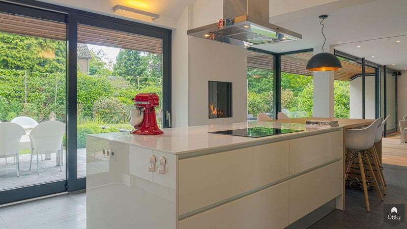 Renovatie en verbouwing villa in Ruitersbos-Van Os Architecten-alle,Woonkamer-OBLY