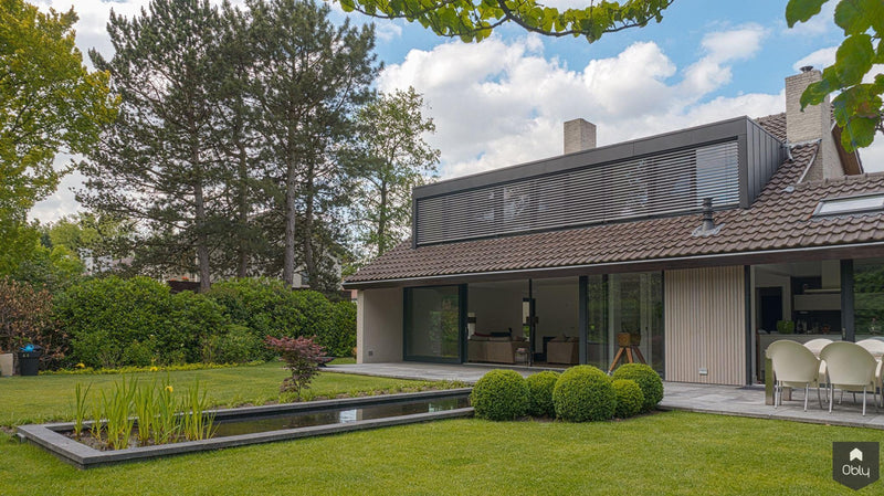 Renovatie en verbouwing villa in Ruitersbos-Van Os Architecten-alle,Woonkamer-OBLY
