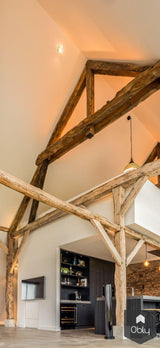 Renovatie sfeervolle woonboerderij-Van Os Architecten-alle,Woonkamer-OBLY