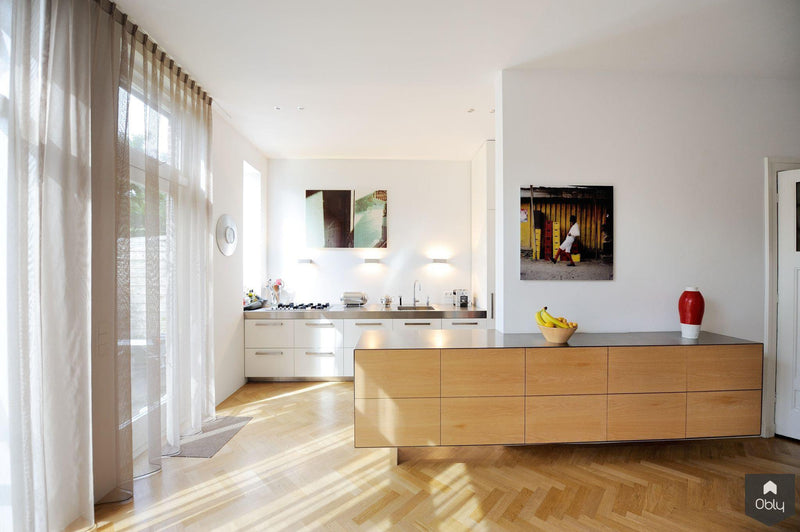 Renovatie van een woning uit 1918-Voorwinde Architecten-alle,Keuken-OBLY