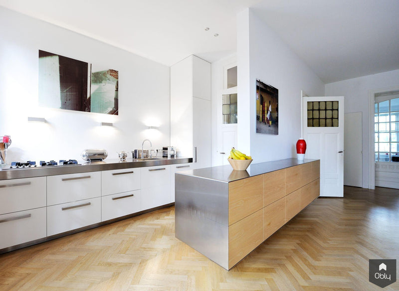 Renovatie van een woning uit 1918-Voorwinde Architecten-alle,Keuken-OBLY