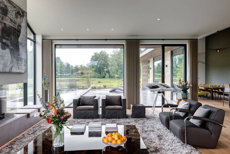 Robuuste boomstamtafel villa-PW Interiors-eetkamer,eettafel-OBLY