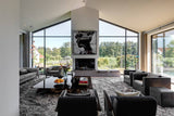 Robuuste boomstamtafel villa-PW Interiors-eetkamer,eettafel-OBLY