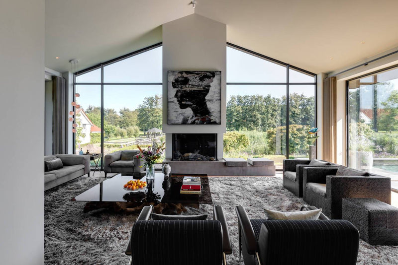 Robuuste boomstamtafel villa-PW Interiors-eetkamer,eettafel-OBLY