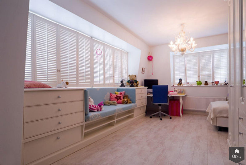 Romantische meisjes slaapkamer-Ronald Schouwink - Interieurs op maat-alle,Kinderkamer-OBLY