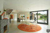 Ruime woonkamer in gerenoveerde woning in Muiderberg-Maxim Winkelaar Architects-alle,lichtinval,metamorfose,open leefruimte,ruimtelijk ontwerp,uitbouw,Woonkamer-Ruime woonkamer in Muiderberg | Maxim Winkelaar-OBLY