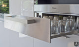 Ruime woonkeuken met Rvs werkblad cq. barblad-Keukenarchitectuur Midden Brabant-alle,Keuken-OBLY