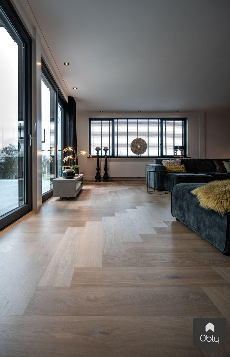 Rustiek eiken elleboog visgraat vloer-Vloerenhuis Amsterdam-alle,Woonkamer-OBLY