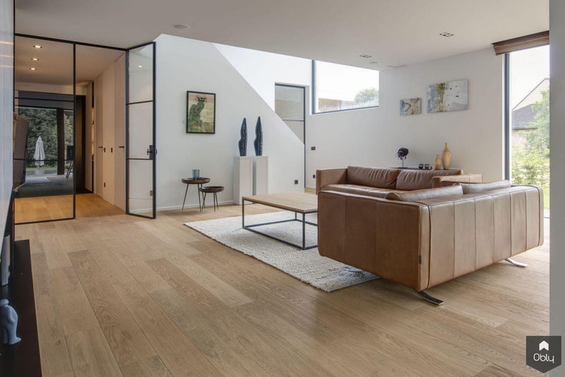 Scandinavische look met eiken parket-NOBEL Flooring-alle,Eetkamer-OBLY