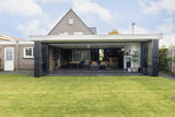 Serre met glazen vouwwand-Busscher Serrebouw-uitbouw-Serre-met-glazen-vouwwand-OBLY