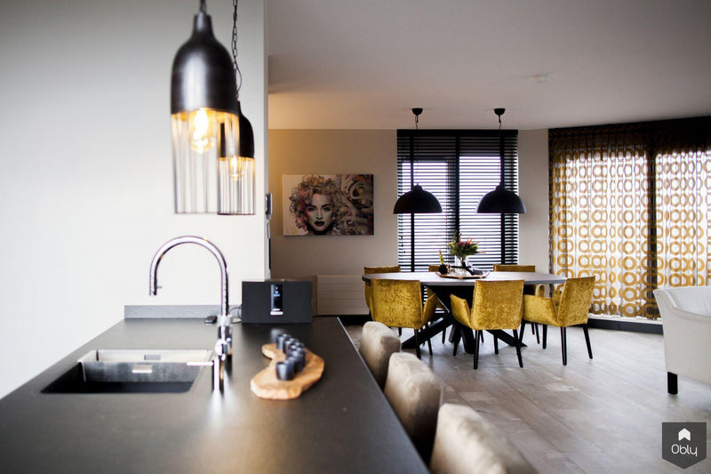Sfeervol Penthouse met moderne inrichting-Wood Creations-alle,Eetkamer-OBLY