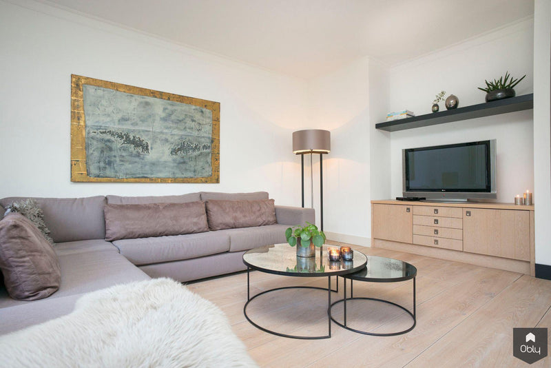 Sfeervolle zithoek in jaren 30 villa-Interior Styling by Madeleine-alle,Woonkamer-OBLY