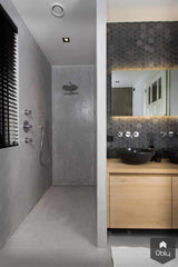 Slaapkamer met badkamer en inloopkast in nieuwbouwwoning-Marieke de Jong Interieurarchitectuur-alle,luxe slaapkamer,moderne badkamer,nieuwbouwwoning interieur,Slaapkamer,slaapkamer met badkamer,stijlvolle nieuwbouwwoning,warm interieur-Slaapkamer met badkamer in nieuwbouwwoning | Marieke de Jong-OBLY