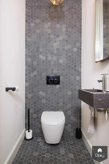 Slaapkamer met badkamer en inloopkast in nieuwbouwwoning-Marieke de Jong Interieurarchitectuur-alle,luxe slaapkamer,moderne badkamer,nieuwbouwwoning interieur,Slaapkamer,slaapkamer met badkamer,stijlvolle nieuwbouwwoning,warm interieur-Slaapkamer met badkamer in nieuwbouwwoning | Marieke de Jong-OBLY