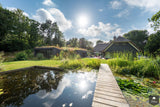 Solarlux glazen vouwwand bij zwembad-Solarlux Nederland BV-Aanbouw,alle-OBLY