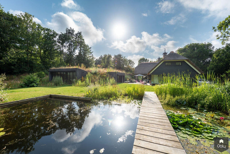 Solarlux glazen vouwwand bij zwembad-Solarlux Nederland BV-Aanbouw,alle-OBLY