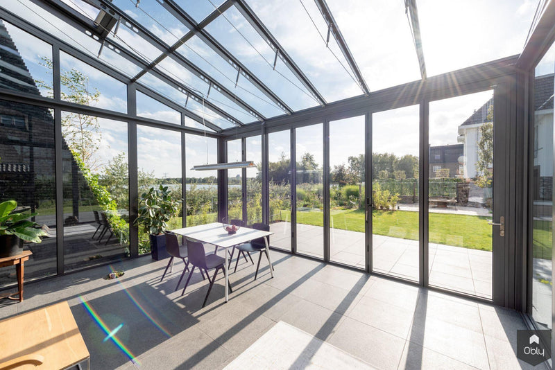 Solarlux serre met vouwwanden-Solarlux Nederland BV-Aanbouw,alle-OBLY
