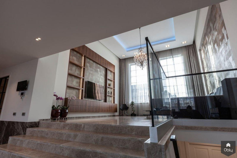 Splitlevel villa met maatwerk inrichting-Dineke Dijk-alle,Woonkamer-OBLY