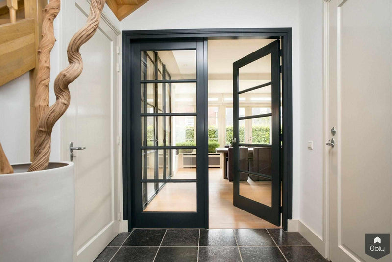Staallook pui moderne jaren 30 villa-Interior Styling by Madeleine-alle,Keuken-OBLY