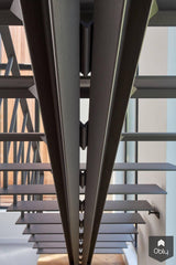 Stalen trap open nieuwbouw woning-Frank Penders-alle,Entree,Entree Hal Trap,Hal,Trap-Stalen trap open nieuwbouw woning | OBLY.com-OBLY