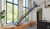 Stalen trap open nieuwbouw woning-Frank Penders-alle,Entree,Entree Hal Trap,Hal,Trap-Stalen trap open nieuwbouw woning | OBLY.com-OBLY