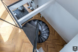 Stalen wenteltrap-Van Bruchem Staircases-alle, Woonkamer-OBLY