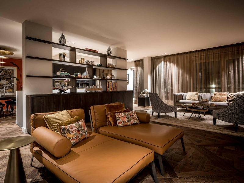 Stijlvol interieur in Penthouse-Mint Interieur-keuken,penthouse,slaapkamer,woonkamer-OBLY
