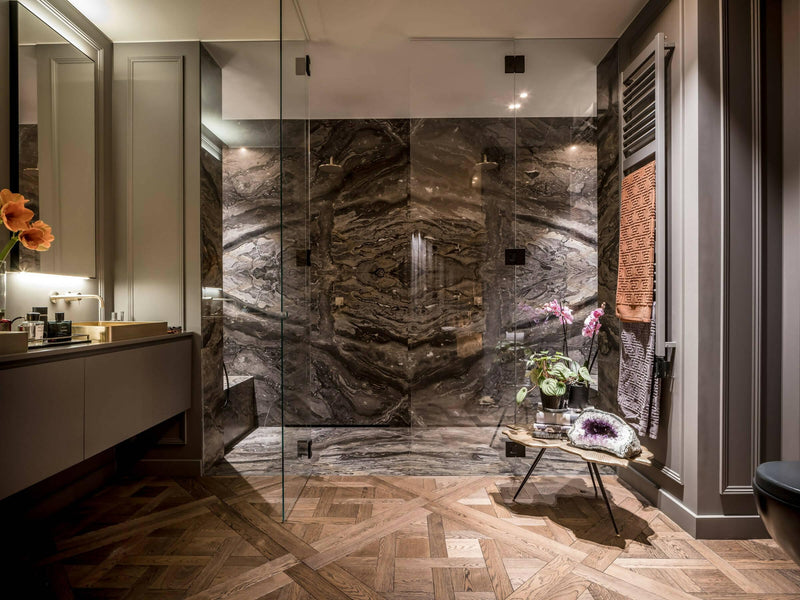 Stijlvol interieur in Penthouse-Mint Interieur-keuken,penthouse,slaapkamer,woonkamer-OBLY