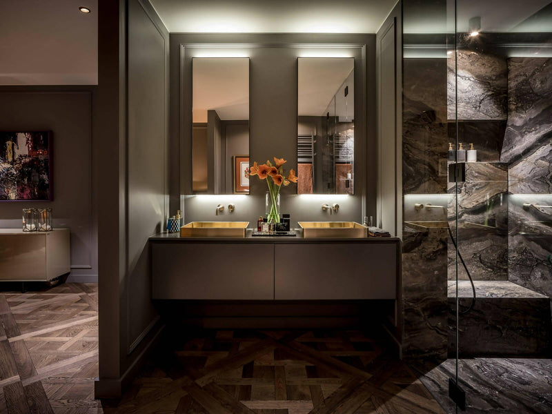 Stijlvol interieur in Penthouse-Mint Interieur-keuken,penthouse,slaapkamer,woonkamer-OBLY