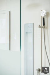 Stijlvolle badkamer met maatwerk meubel en designlampen-Het Badhuys-alle, Badkamer-Stijlvolle badkamer met maatwerk meubel en designlampen | OBLY.com-OBLY